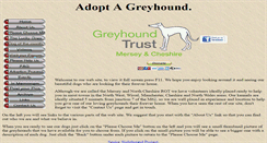 Desktop Screenshot of adoptagreyhound.co.uk