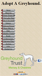 Mobile Screenshot of adoptagreyhound.co.uk